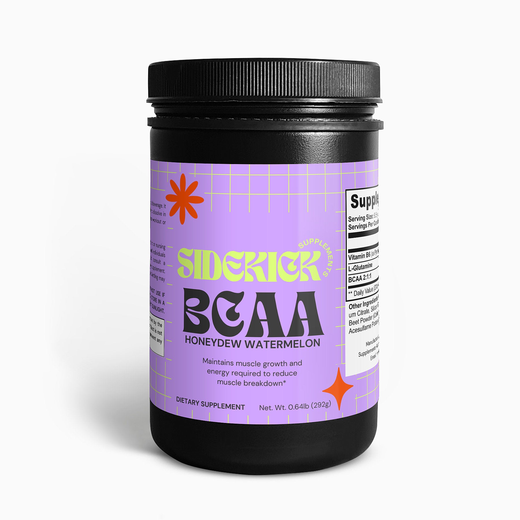 BCAA Post Workout Powder (Honeydew/Watermelon)