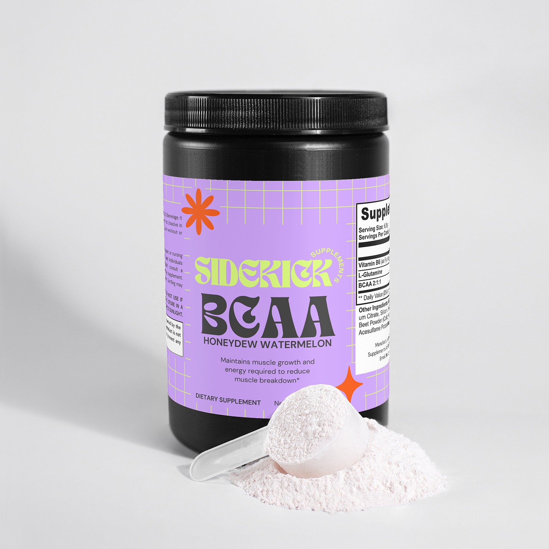 BCAA Post Workout Powder (Honeydew/Watermelon)